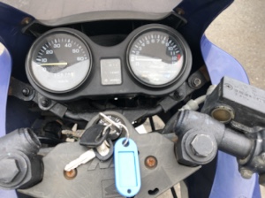 NS50Fのメーター周り