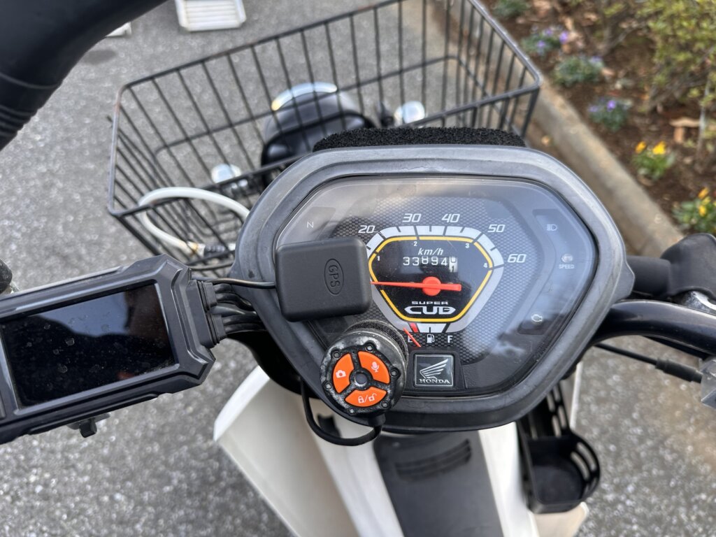 スーパーカブ50プロ メーター 33894km