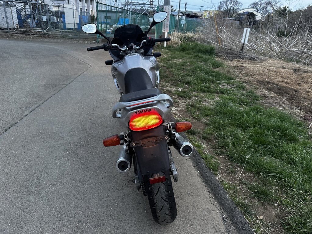 TDM850 テール周り リアタイヤ・灯火類 外観チェック
