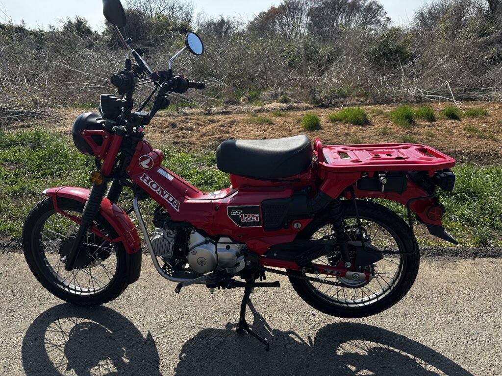 【ホンダCT125を26万円で買取】JA55型・低走行・立ちごけ小傷ありでも高価査定となった実例