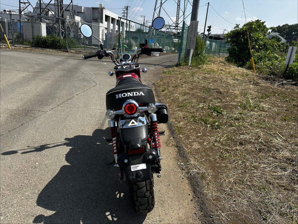 モンキー125 リア周り 純正テールランプ