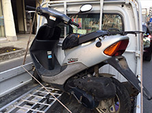 ディオの廃車