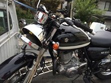 事故バイク