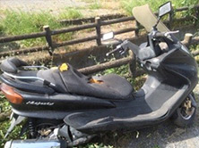 放置されたマジェスティ250